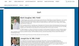 
							         Staff - Mark Gaughan, MD, FAAD - Dermatologist in Durango, CO								  
							    