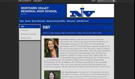 
							         Staff - Northern Valley Regional High School District								  
							    