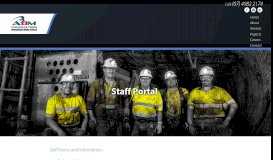 
							         Staff Portal - ABM Contractors								  
							    