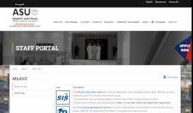 
							         Staff Portal – Applied Science University | Bahrain								  
							    