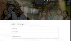 
							         Staff Portal | Bridge Academy								  
							    