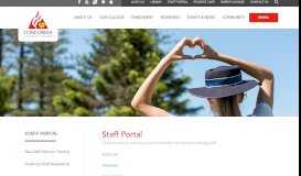 
							         Staff Portal | Concordia Lutheran College, Toowoomba								  
							    