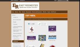 
							         Staff Portal - East Rochester Union Free School District								  
							    
