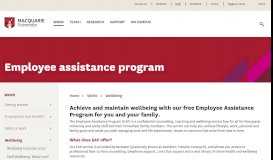 
							         Staff Portal - Employee assistance program								  
							    