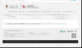 
							         Staff Portal - Faculty of Business Administration | University of Macau								  
							    