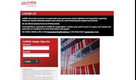 
							         Staff portal - Griffith University								  
							    