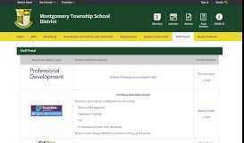 
							         Staff Portal / Link Library - Montgomery Township School District								  
							    