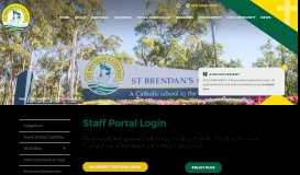
							         Staff Portal Login | St Brendan's College								  
							    
