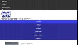 
							         Staff Portal - Mooresville Graded School District								  
							    