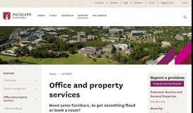 
							         Staff Portal - Office and property services								  
							    