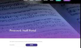 
							         Staff Portal - Sacramento Philharmonic & Opera								  
							    