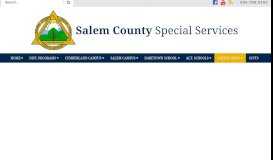 
							         Staff Portal: | Salem County Special Services								  
							    
