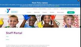 
							         Staff Portal | YMCA of Delaware								  
							    