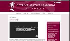
							         Staff Resource Page – Staff – Detroit Service Learning Academy								  
							    