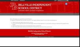 
							         Staff Resources - Bellville Independent School District								  
							    