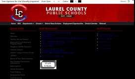 
							         Staff Resources - Laurel County Schools								  
							    