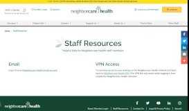 
							         Staff Resources | Neighborcare Health								  
							    