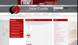 
							         Staff Resources - New Castle Area School District								  
							    