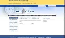 
							         Staff Resources | North Colonie Central School District, Latham, NY								  
							    