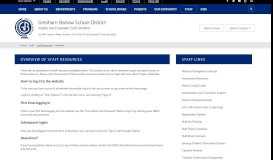 
							         Staff Resources / Overview - Gresham-Barlow School District								  
							    