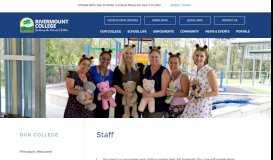 
							         Staff | Rivermount - Rivermount College								  
							    