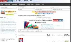 
							         Staff Selection Commission(SSC) CGL Exam ... - IAS EXAM PORTAL								  
							    