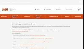
							         Staff Self-Service Portal - National Multiple Sclerosis Society								  
							    
