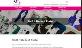 
							         Staff / Student Portal | Gower College Swansea								  
							    