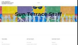 
							         Staff - Sun Terrace Elementary STEM Magnet School								  
							    