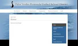 
							         Staff Tech Help – Staff – Palos Verdes Peninsula Unified School District								  
							    