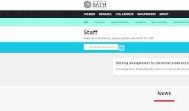 
							         Staff | University of Bath - bath.ac.uk								  
							    