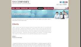 
							         Staffing Agency, Recruiting Agency, Finance ... - SNI Companies								  
							    