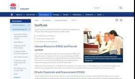 
							         StaffLink - eHealth NSW - NSW Government								  
							    