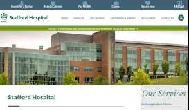 
							         Stafford Hospital | Mary Washington Healthcare								  
							    