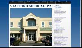 
							         Stafford Medical, P.A.								  
							    
