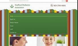 
							         Stafford Pediatric Associates: home - Springfield, MA								  
							    