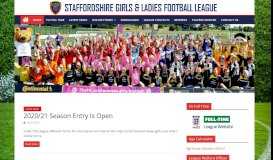 
							         Staffs Girls & Ladies Football League - A County Girls and Ladies ...								  
							    