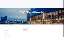 
							         STAG / Portal / Moodle | UTB								  
							    
