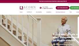 
							         Stairlifts: Free Quote & Fast Installation | Acorn Stairlifts								  
							    