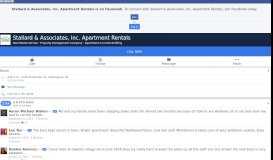 
							         Stallard & Associates, Inc. Apartment Rentals - Home | Facebook								  
							    