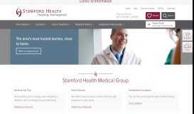 
							         Stamford Health Medical Group - Fairfield County, CT								  
							    