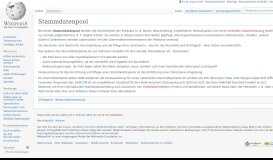 
							         Stammdatenpool – Wikipedia								  
							    