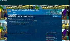 
							         Stampy Cat X Stacy Plays (Stamcy Cays) | Minecraft Story Mode Ships ...								  
							    