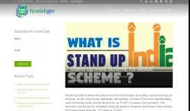 
							         Stand-Up India Scheme for MSME - FundsTiger - Fast Loans for India								  
							    