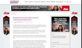 
							         Standard Chartered Bank to launch integrated benefits portal ...								  
							    