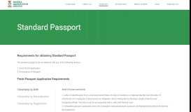 
							         Standard Passport – Nigeria Immigration Service								  
							    