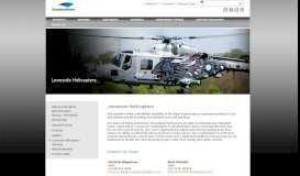 
							         StandardAero > Airframes > Leonardo Helicopters								  
							    