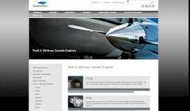
							         StandardAero > Engines > Pratt & Whitney Canada								  
							    