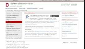 
							         Standards - Chemistry and Biochemistry - Research Guides at Ohio ...								  
							    