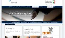 
							         Standardsicherung NRW - Startseite								  
							    